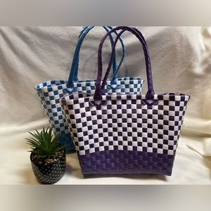 Woven tote bundle